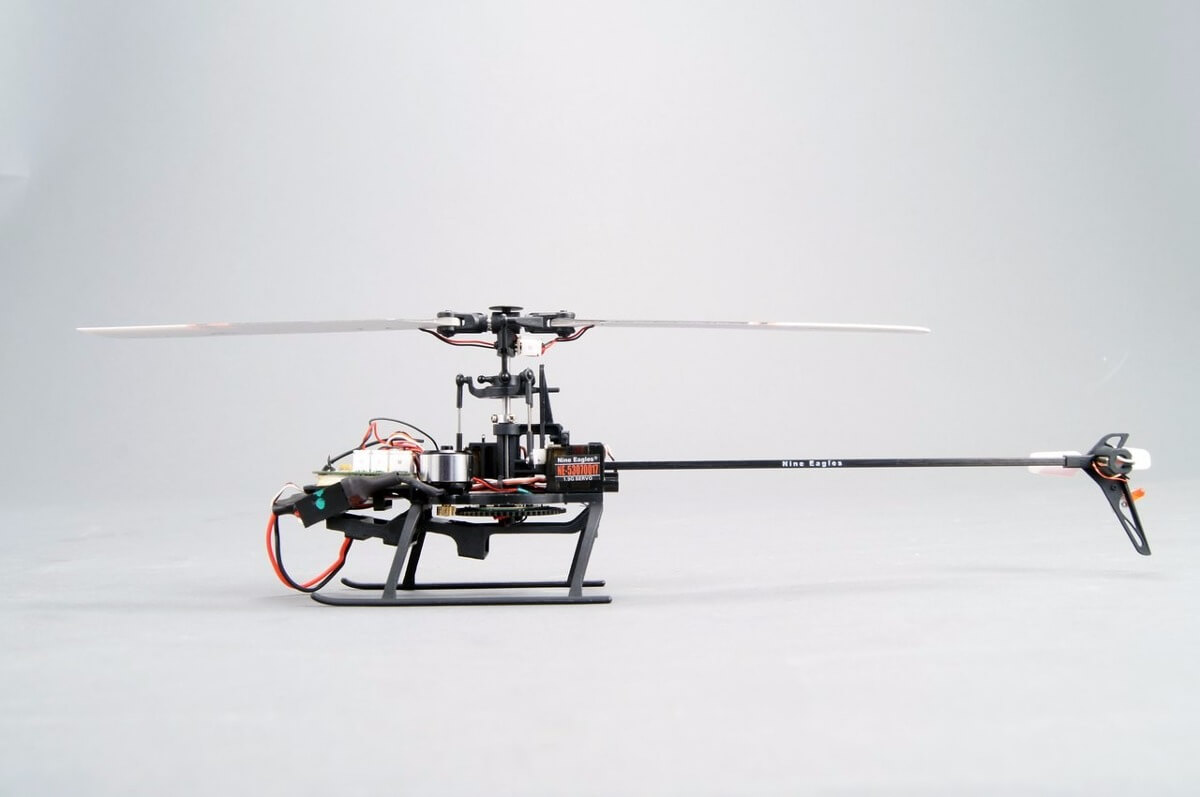 HELICOPTERO SOLO PRO 126 COM ROTOR DE CAUDA SEM RÁDIO COM MÓDULO